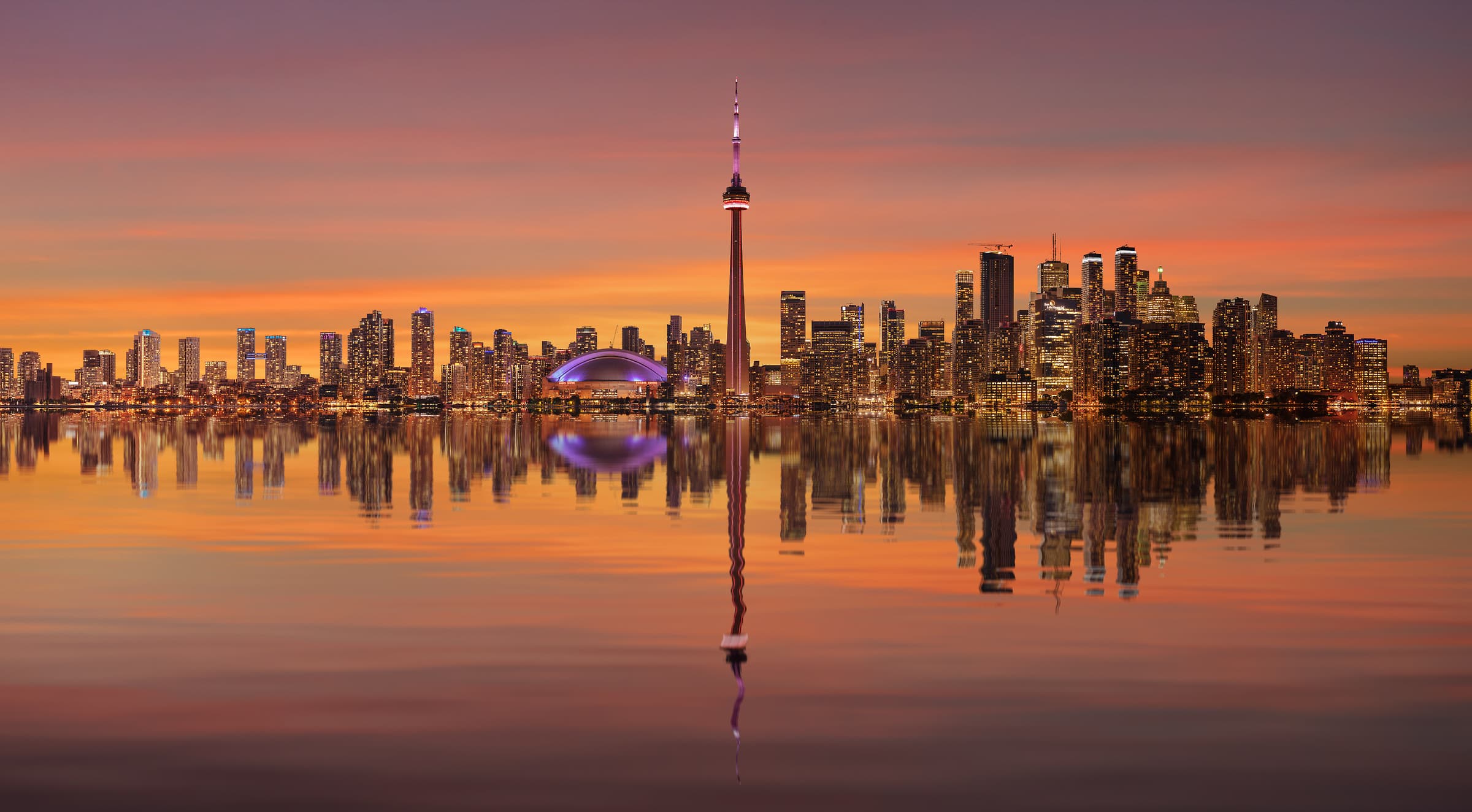 Modern multi-unit residential building in the GTA